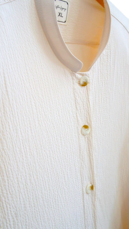 Cream Cotton Shirt