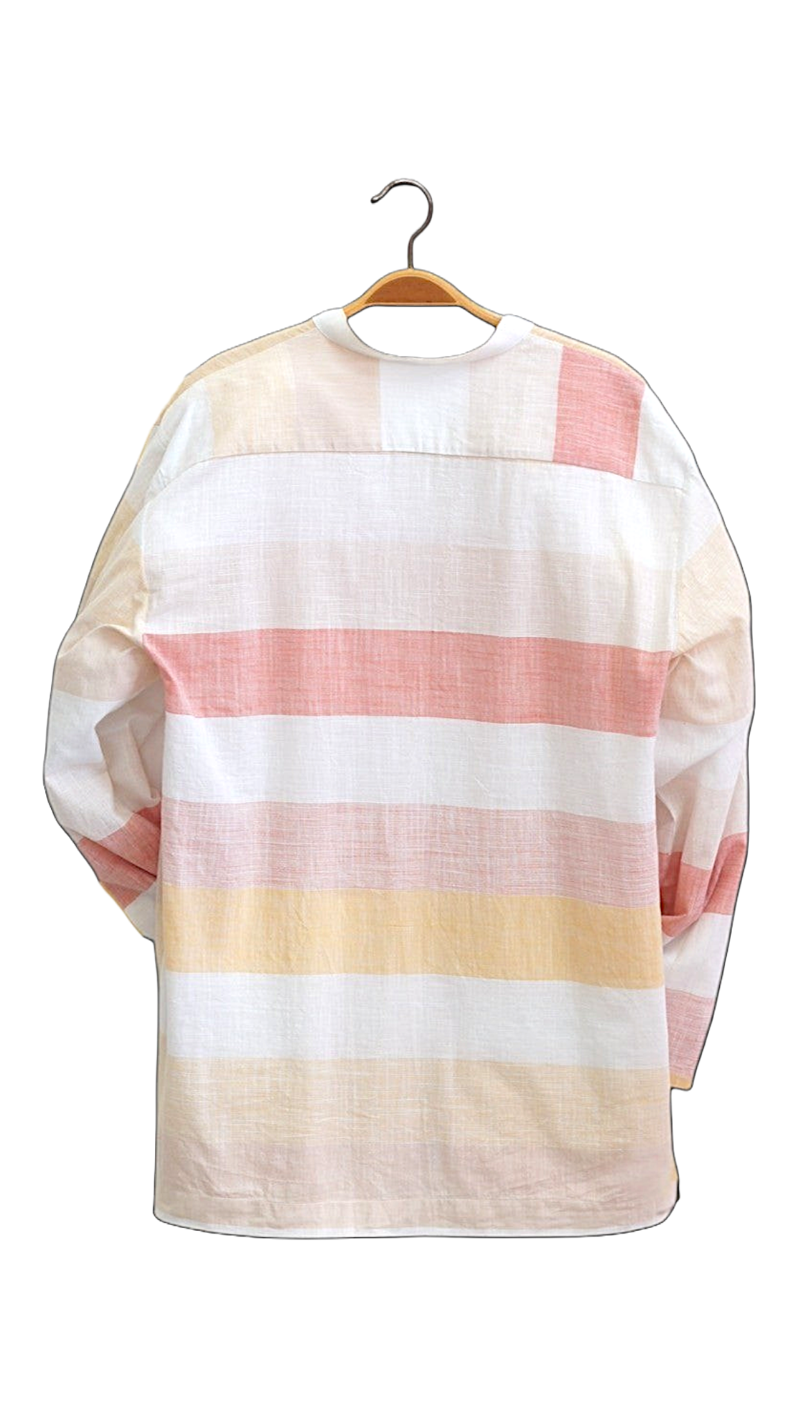Rose Stripe Cotton Shirt