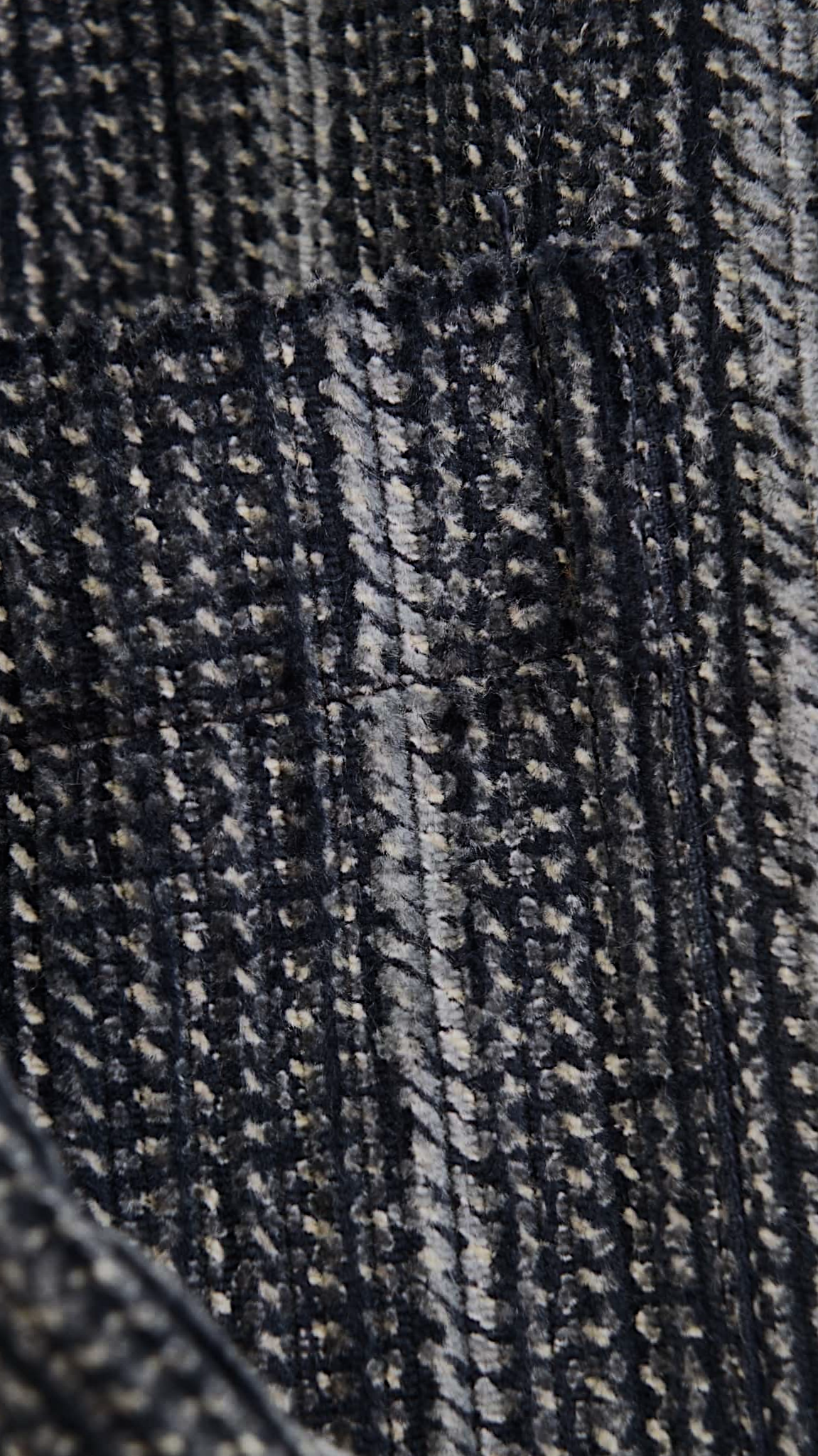 Charcoal Pinstripe Wool Shirt