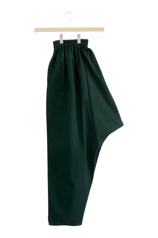 Forest Green Cotton Shalwar