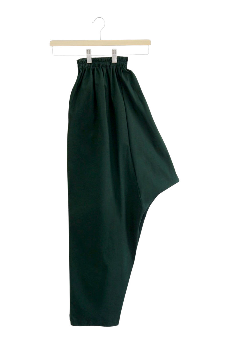 Forest Green Cotton Shalwar