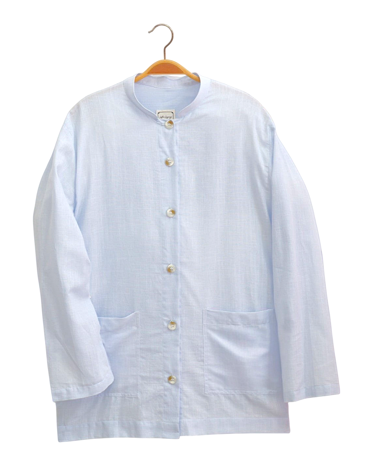 Pale Blue Cotton Shirt