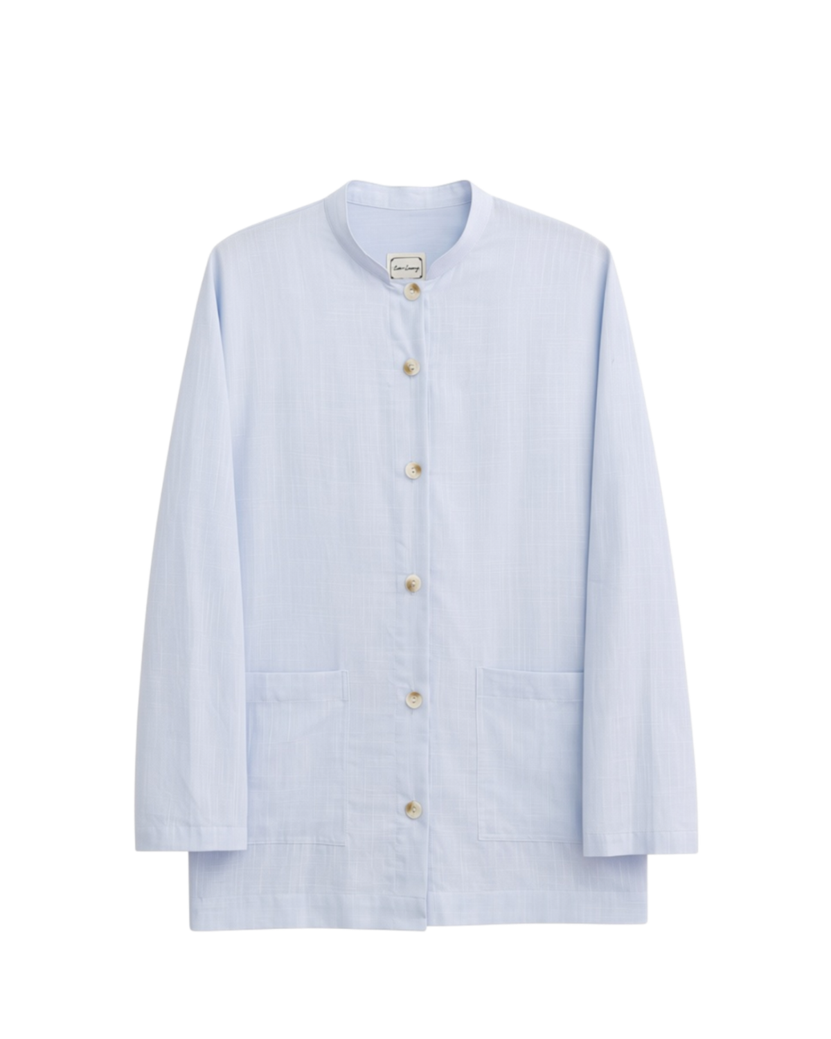 Pale Blue Cotton Shirt