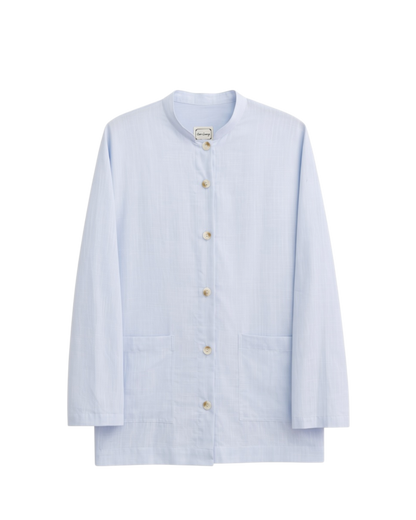 Pale Blue Cotton Shirt