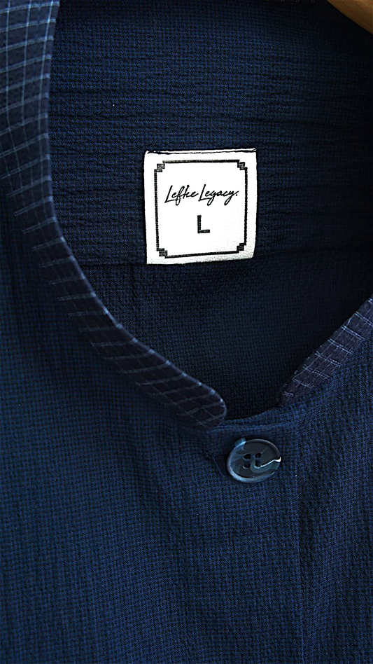 Navy Cotton Jubba