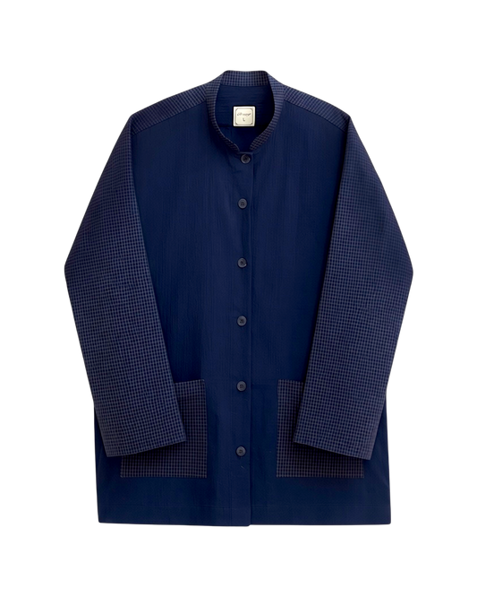 Navy Cotton Jubba