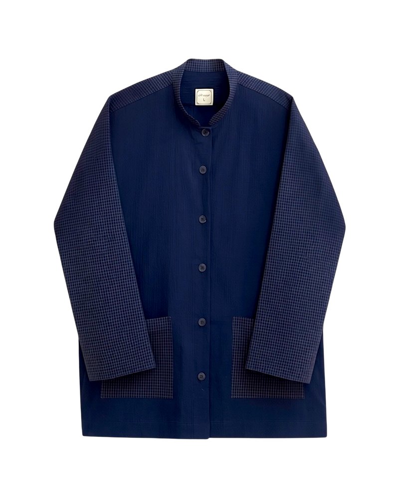 Navy Cotton Jubba