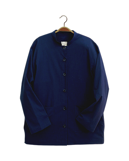 Navy Cotton Shirt