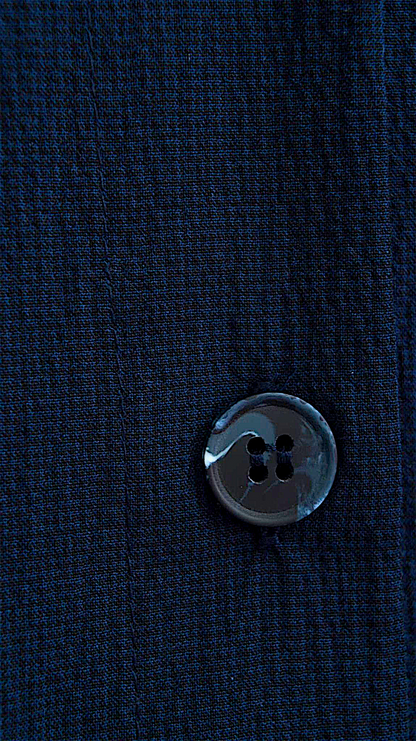 Navy Cotton Shirt