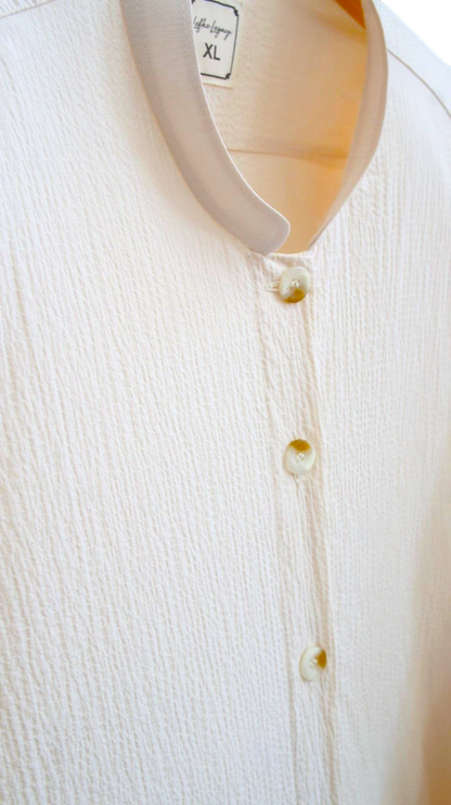 Cream Cotton Shirt