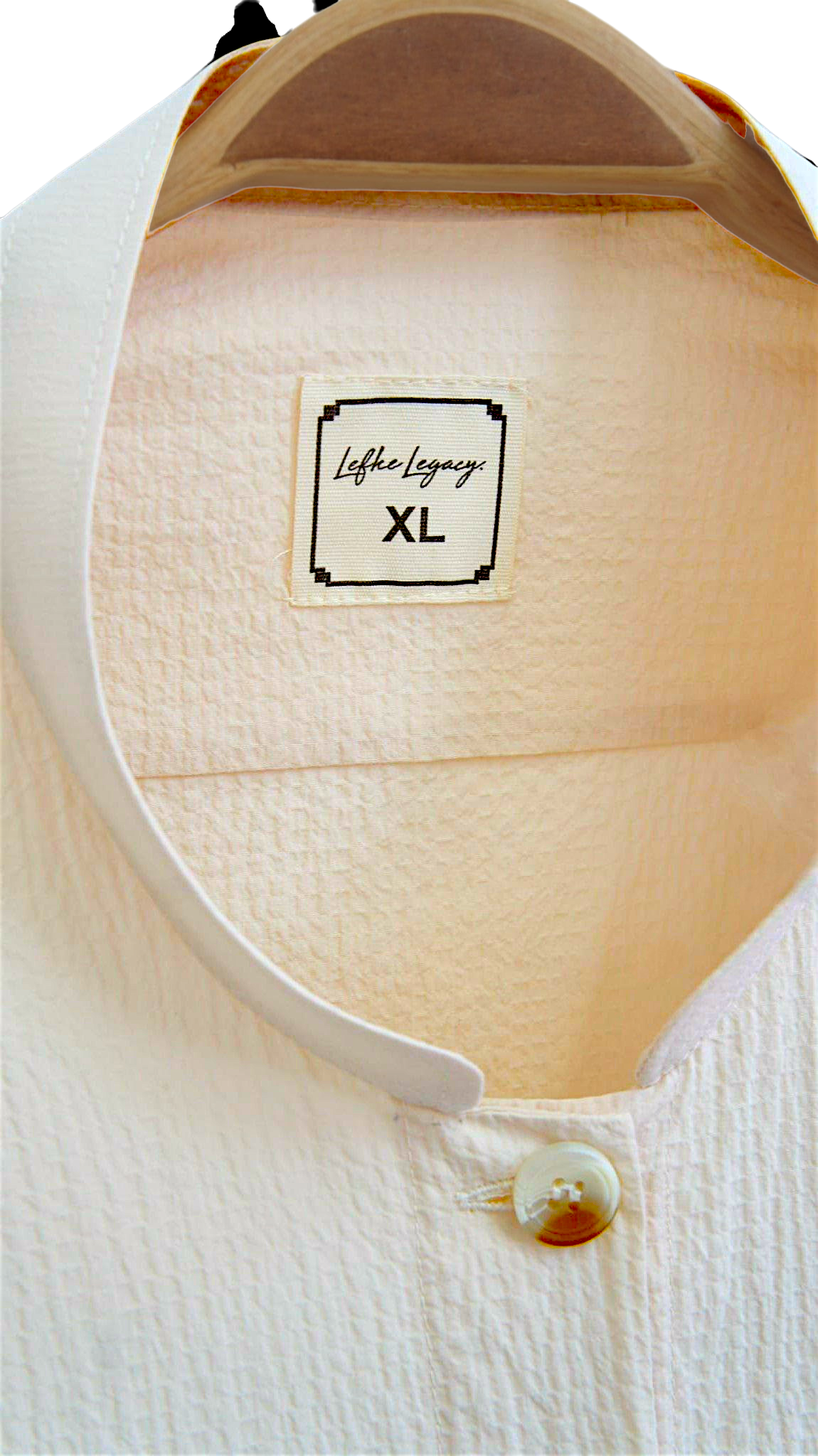 Cream Cotton Shirt