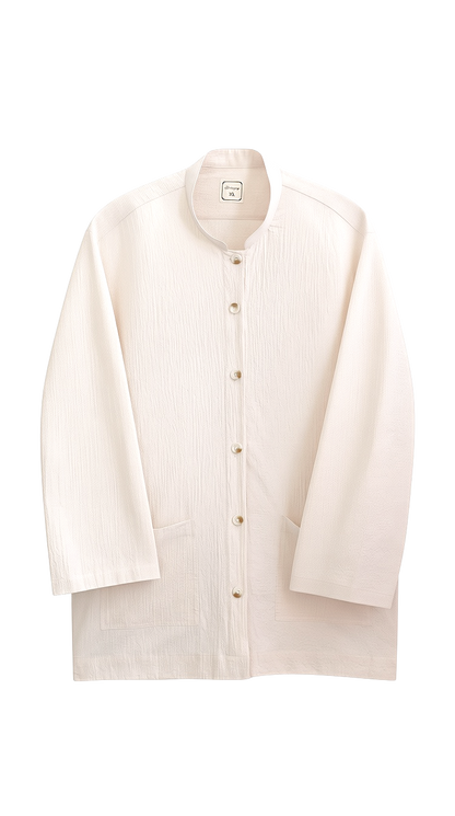 Cream Cotton Shirt