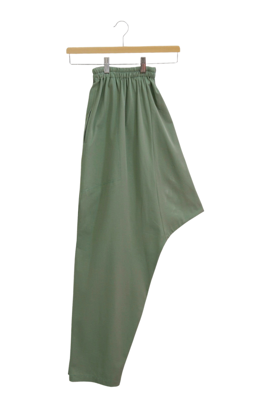 Sage Green Cotton Shalwar