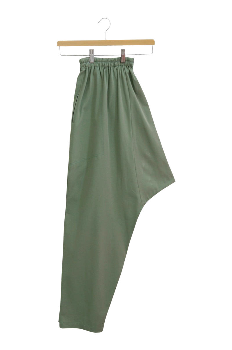 Sage Green Cotton Shalwar