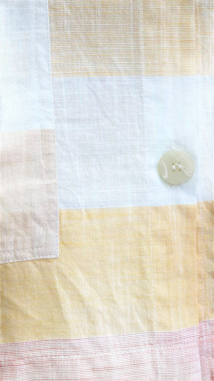 Rose Stripe Cotton Shirt