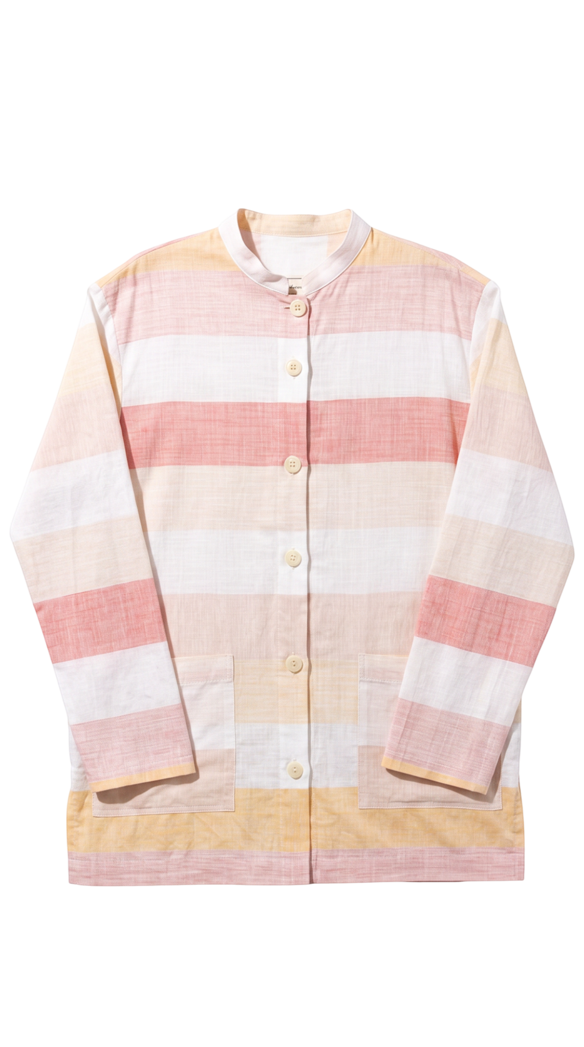 Rose Stripe Cotton Shirt