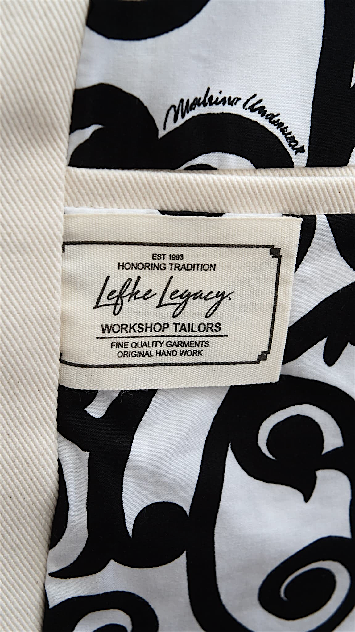 Ivory Cotton Waistcoat