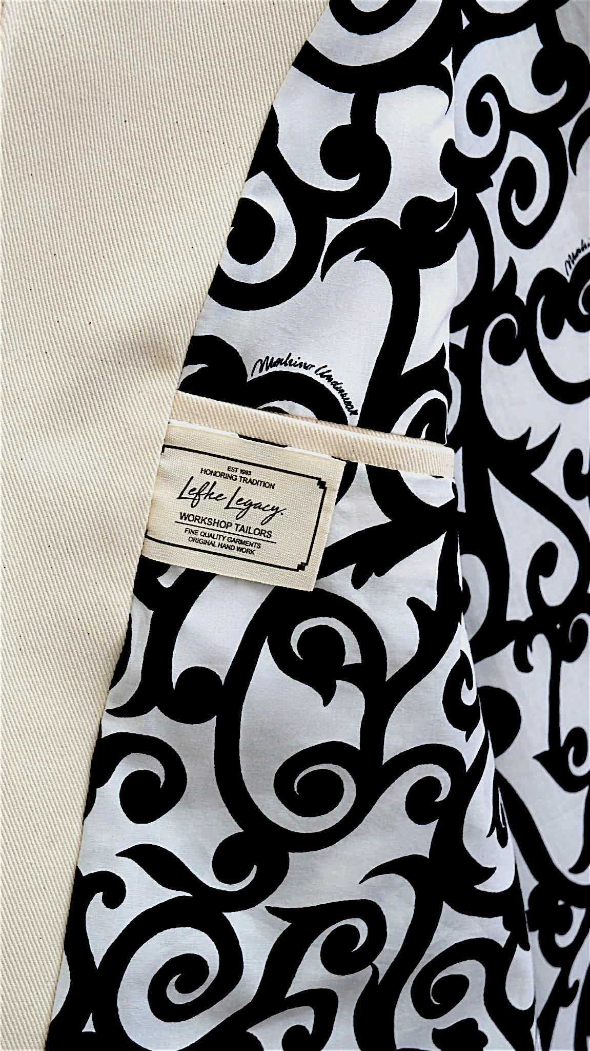 Ivory Cotton Waistcoat
